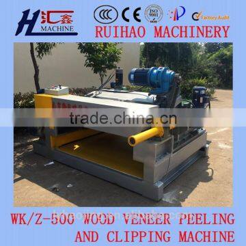 natural veneer peeling machine / rotary veneer cutting machine / timber peeling machine