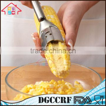 NBRSC Easy Corn Cutter Stainess SteeL Corn Zipper Kernel Remover Corn Cob Peeler