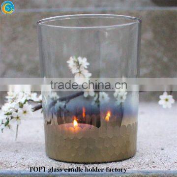 Medium Jar Glass Candlestick Holders photo-2