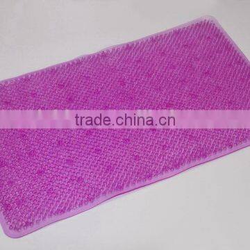 Customized stylish print pvc bath mat