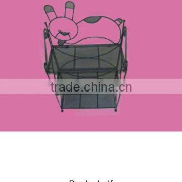 black with rabbit Iron magazine holder(jz-015)