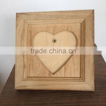 Cheap Wooden Photo Frame Baby Frame for Foot and Hand Kit photo-2