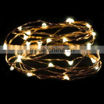 Desktop Glass Terrarium Decorative Warm White Led String Light photo-6