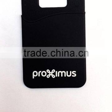 new products 3m sticker smart wallet mobile silicone ID card holder