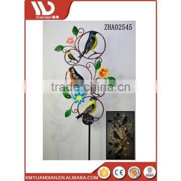 Led Light Solar Stacked Light Up Butterfly Garden Stake photo-3