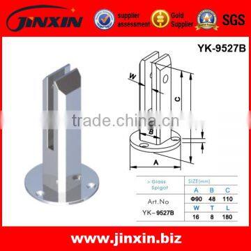 Hot Sale Stainless Steel Glass Fittings/Glass Railing Clamp/Pool Fence Glass Spigot photo-2