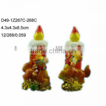 Polyresin horse statue gift for 2014