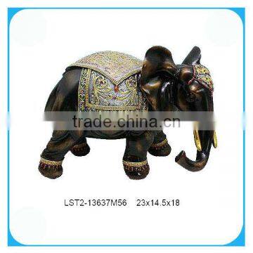 Polyresin elephant decorations craft