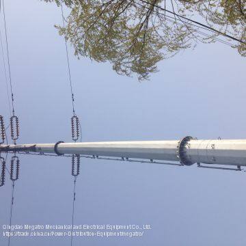 Megatro Tubular Lattice Steel Tower for Power Transmission Line Project photo-2