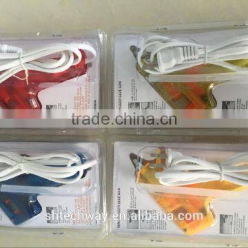 50/60 Hz Transparent Industrial Hot Melt Glue Gun 10w photo-2