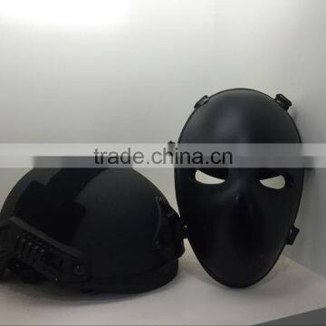 PE Core Military Swat Bulletproof Equipment Army Tactical Full Face Ballistic Mask for Army photo-5