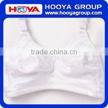 95% Polyester And 5% Spandex Stylish White Fancy Bra Net Bra Designs