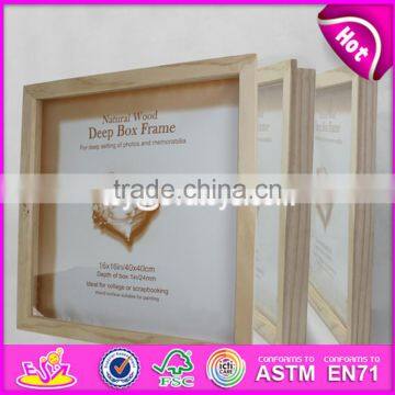 Wholesale Cheap Classic Wooden Picture Frames With Customize Logo W09A005 photo-6