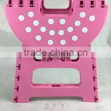 Plastic Round Mini Portable Folding Stool for Kids photo-3