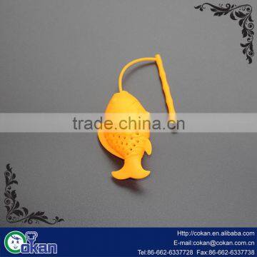 Silicone Fish Tea Strainer Infuser / Tea Leaf Spice / Tea Filter Diffuser photo-3