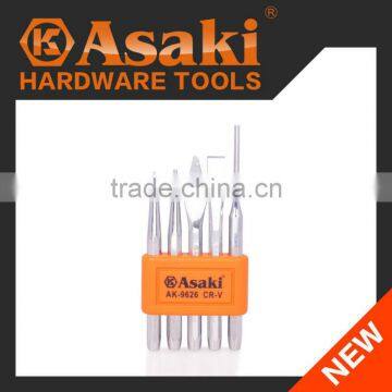 AK-9626 High Quality 5 PCS Punch & Chisel Set
