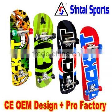 Hot sale high quality Cheap maple skateboard for New Year