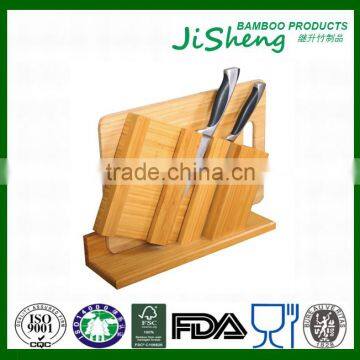 New Design Eco-friendly Bamboo Knife Block photo-6