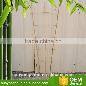 Folding Garden Manufacturer of Bamboo Flower Support Cane Ladder Shelf photo-2