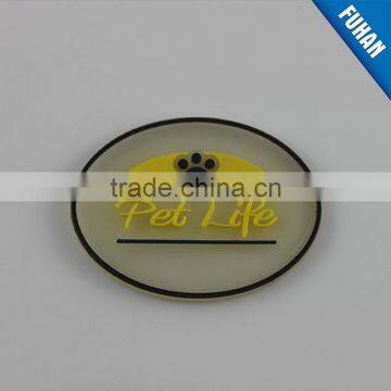 High Quality 3d Silicone Clothing Label,Custom Silicone Logo Label Wholesale photo-4