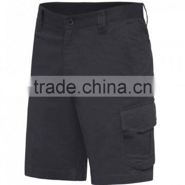 Cotton Ripstop Pockets Work Shorts Pants Mens Cargo Shorts photo-5