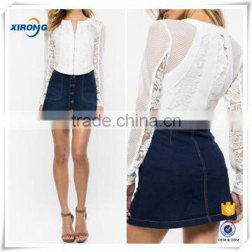 High quality wholesale fashion short custom spring summer women jacket