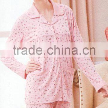 Cheap Chrismas jumpsuit pajama adult woman winter cotton pyjamas set