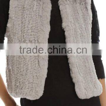 2016 Winter Popular Fashion Women Rabbit Fur Vest photo-4