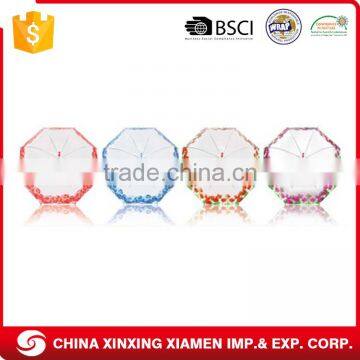 Waterproof Auto Open Poe Transparent Auto Open And Close Umbrella For Lady photo-3