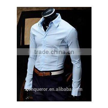 Men's Slim Fit Shirt, Custom Made Shirt BSRT0023 photo-2