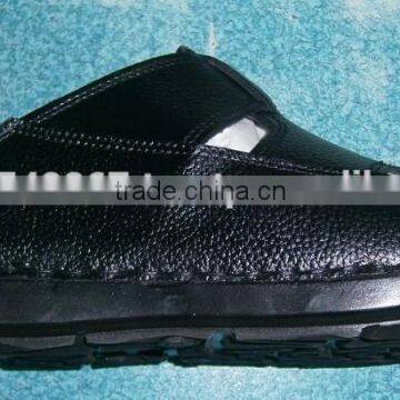 New Style Leather Slippers for Men 2015 photo-2