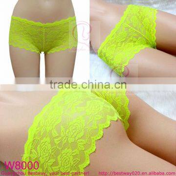 Women hot sex images mixed lace short panties in apparel