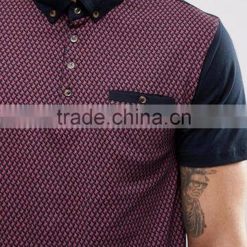 MGOO Hot Sale Summer Casual 180g 100% Cotton Custom Short Sleeve Mens POLO T-shirt With Chest Pocket photo-3