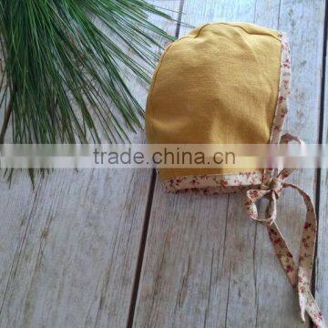 Polka Dots Cotton Baby Hat Hot Selling Bonnet Readymade Garments Wholesale photo-3