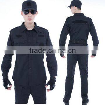 High quality custom working uniform, security guard uniform with unique safety protection