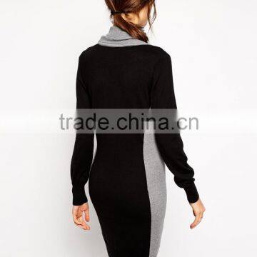 Oasis Colour Block Sweater Dress photo-3
