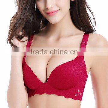 3/4 Pull up Cup Latest Fashion Sexy Bra photo-3