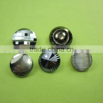 Fashion Garment Accessory Vintage Buttons ABS Eletroplating Anchor Button photo-4