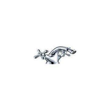 Chrome Plated Brass Single Hole Bathtub Sink Faucet Taps with Ceramic Cartridge