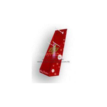 Custom POP merchandising corrugated Cardboard Counter Displays / display shelf