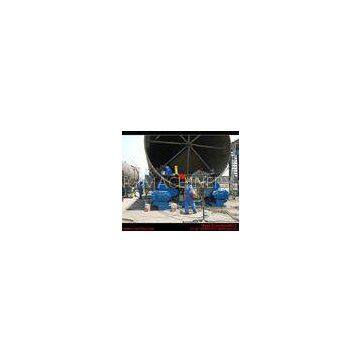 Automatic Vessel Pipe Welding Rotator / Welding Roller Beds With Steel Roller