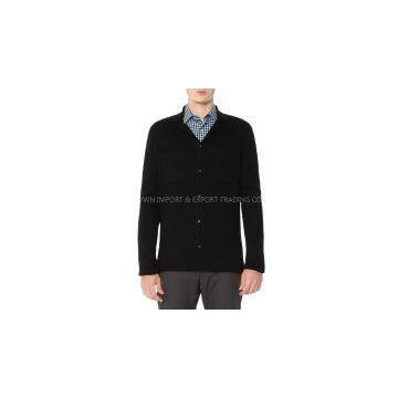 men button front cashmere cardigan