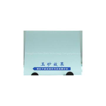 Stain-like effect glass frosting powder