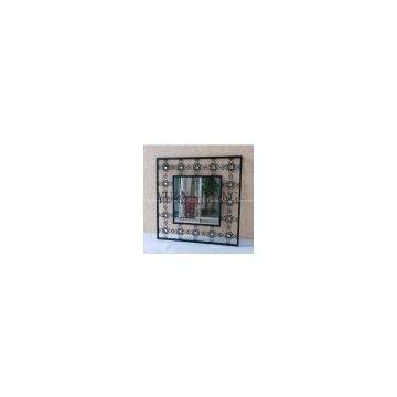 Exquisite Iron Crafts of Wire Scrollworks Mirror Frame