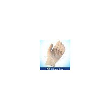 6.5G disposable, protective and safety, powdered latex exam glove for medical use and food check