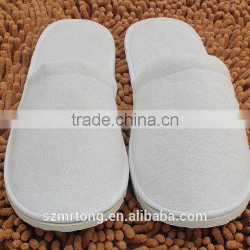 Cheap Polyester Hotel Slipper With Eva Sole