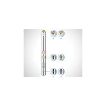 4 Inch Borehole Pump / Submersible Pump 4SD 2 Series