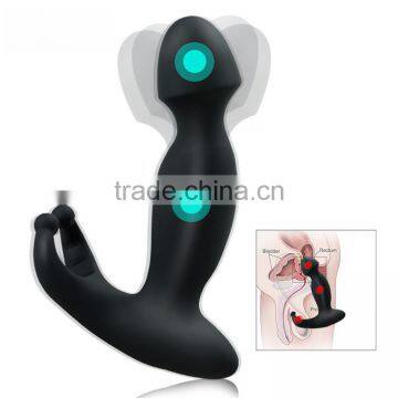 Prostate Massager Butt Plug Vibrator Sex Toys Electric Anal Dildo for Men