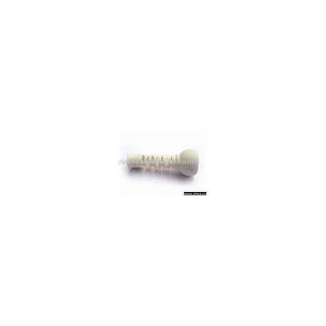 Plastic part with metal insert