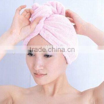 Microfiber made good absorbent Eurow Microfiber Hair Turban embroidered does not contain any chemicaling redients